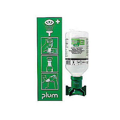 PLUM FLACON DOUCHE OCULAIRE STATION 4611 1X500ML GEVULD INCL