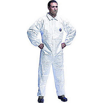 DUPONT DISPOSABLE COVERALL CCF5S INDUSTRY TYVEK