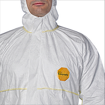 DUPONT DISPOSABLE COVERALL CHF5S EASYSAFE TYVEK
