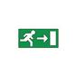 PON SAFETY ICON 3122.01 EMERGENCY EXIT MAN + ARROW RIGHT PP