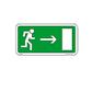 PON SAFETY ICON 3134.01 EMERGENCY EXIT MAN + ARROW RIGHT VIN