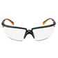 3M SAFETY GLASSES SOLUS BLACK CLEAR 71505-00001CP